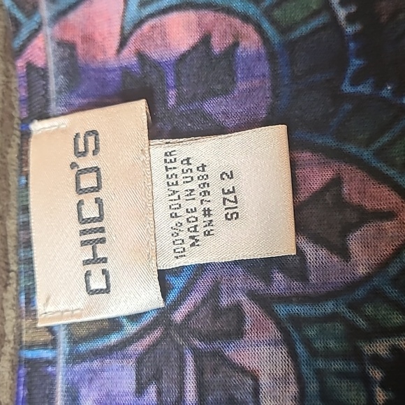 Chico's Beaded Boho Blouse - Picture 7 of 10